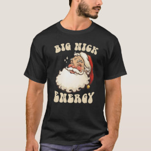 Big Nick Energy  Xmas Christmas Ugly Sweater Men W
