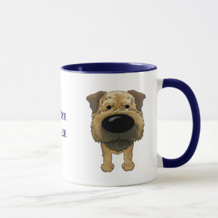Big Nose Border Terrier Mug
