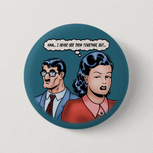 Big-Nose Disguise 2 Inch Round Button