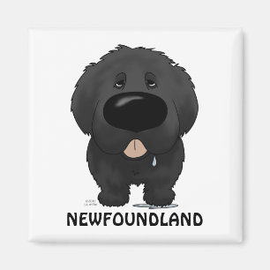 Big Nose Newfoundland Magnet