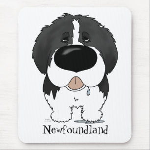 Big Nose Newfoundland Mouse Pad
