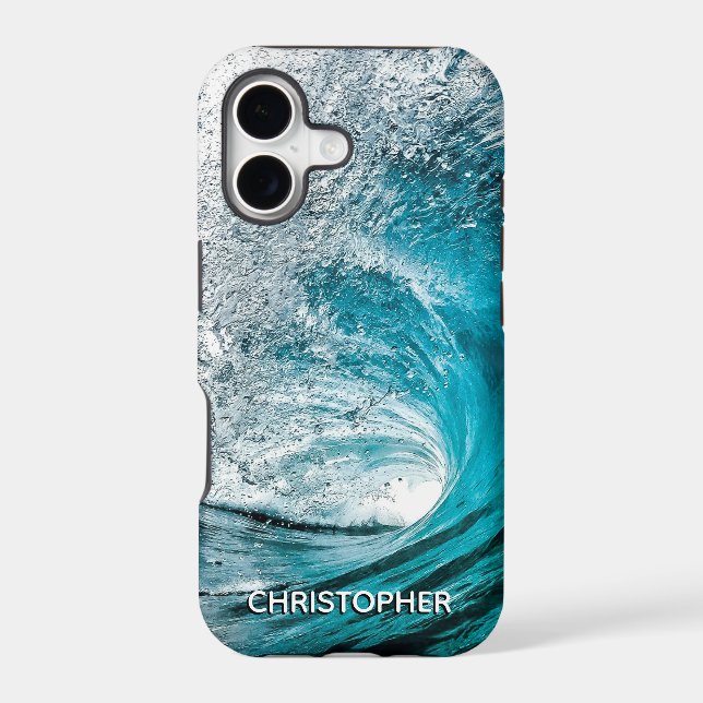 Big Ocean Wave Splash to Add your Name (Back)
