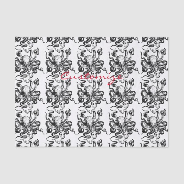 Big octopus Thunder_Cove Tissue Paper (Front)