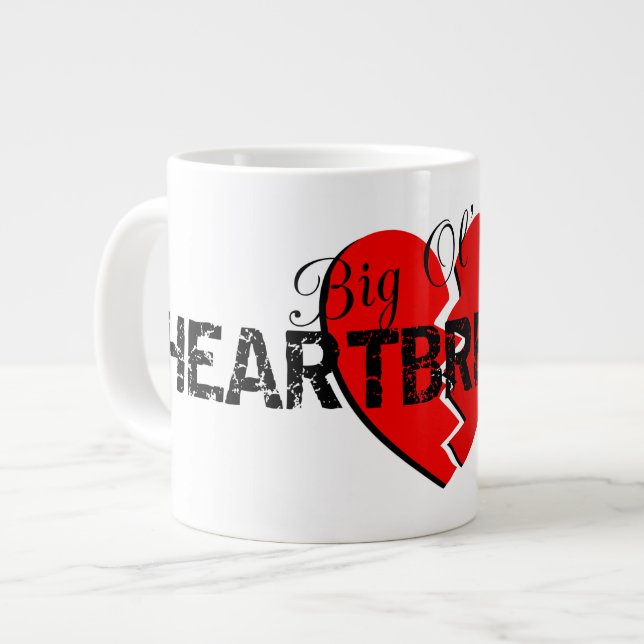 Big Ol' Coeur Jumbo Mug (Devant gauche)