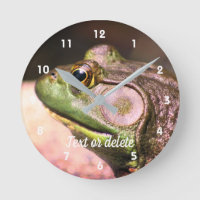 Big Old Bullfrog Face Nature Personalized
