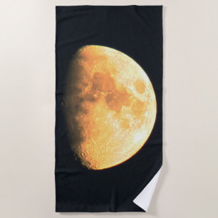 Big Old Moon btcna Beach Towel