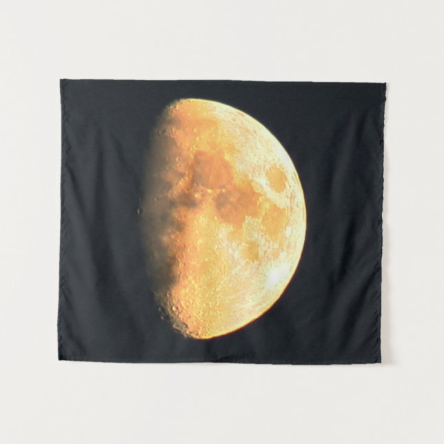 Big Old Moon wtcna Tapestry (Front (Horizontal))