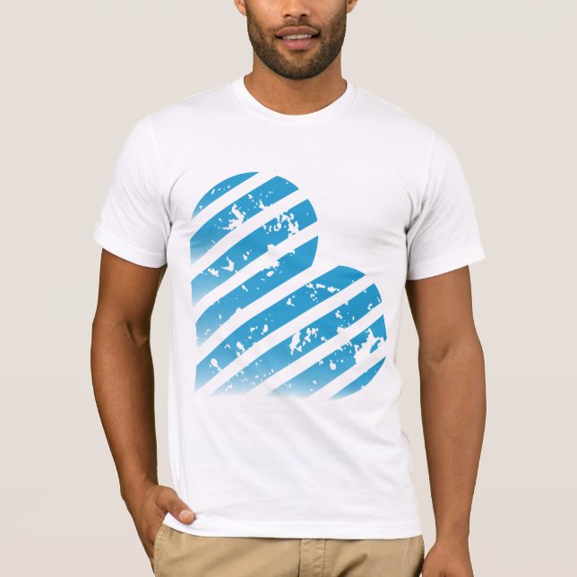 Big on Blue T-Shirt (Front)