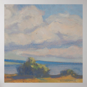 Big Open Sky – Landscape by Kulhanek (1945) Poster