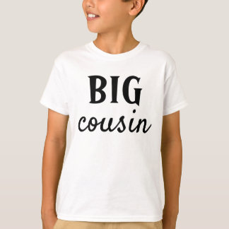 BIG or LIL, Brother sister cousin personalized T-Shirt
