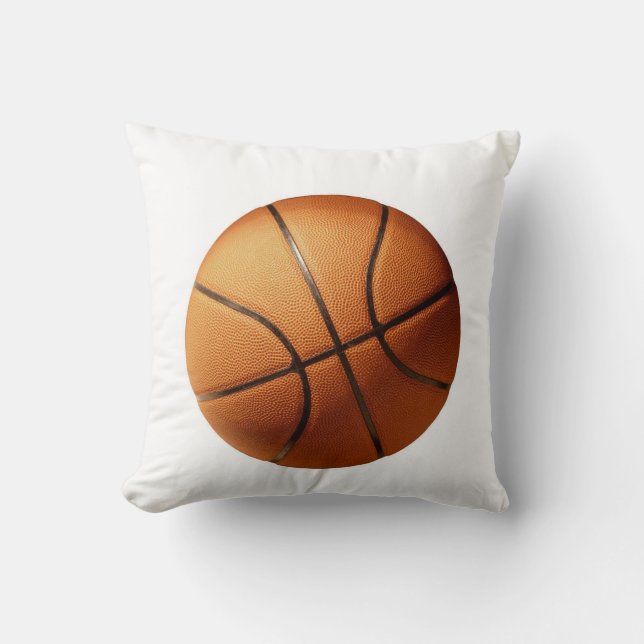 Big Orange Basketball Lounge Cushion (Front)