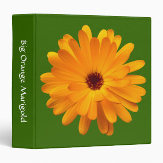 Big Orange Marigold (1.5in) - Green 336600 Binder