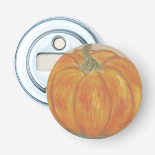 Big Orange Pumpkin Bottle Opener