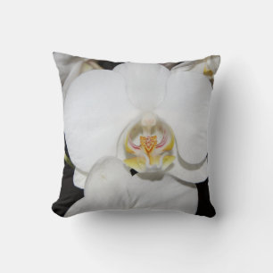 big orchid  throw pillow