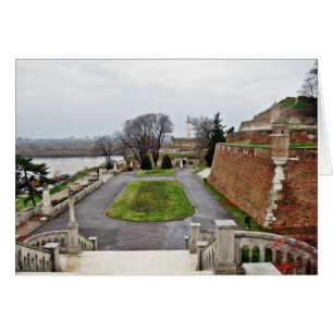 Big Park Kalemegdan Par Danube Rivière Serbie