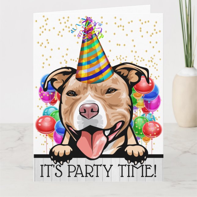 Big Party Time Card (Front)
