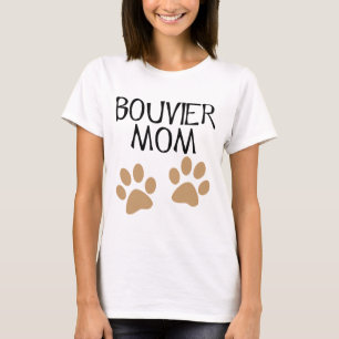 Big Paws Bouvier Mom T-Shirt