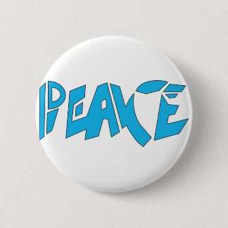 Big Peace Badge 2 Inch Round Button