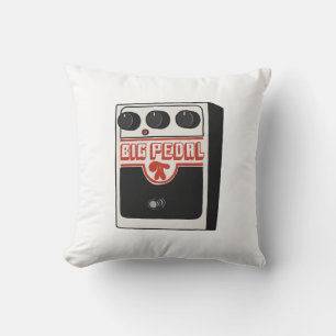 Big Pedal Throw Pillow