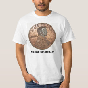 Big Penny made from Chopped Pennies! T-Shirt