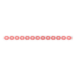 Big Peppermint Candy Satin Ribbon