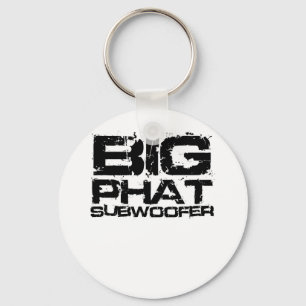 Big Phat Subwoofer Dubstep Keychain