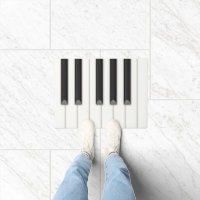 Big Piano Keys Musical 18x24