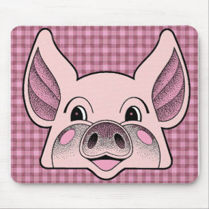 Big Pig Mouse Pad