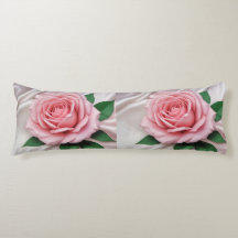 Big Pillow Rose and Silk