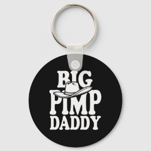 Big Pimp Daddy Halloween Costume  Keychain