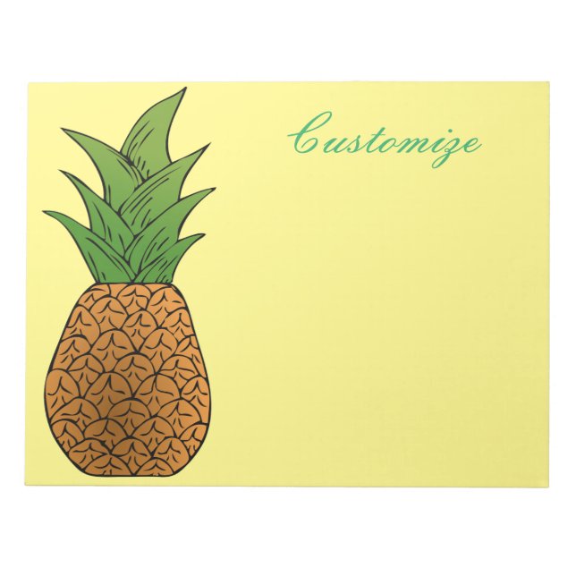 Big Pineapple Thunder_Cove Thunder_Cove Notepad (Front)