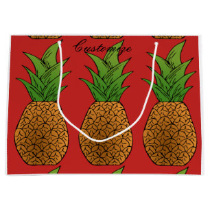 big pineapples Thunder_Cove Large Gift Bag