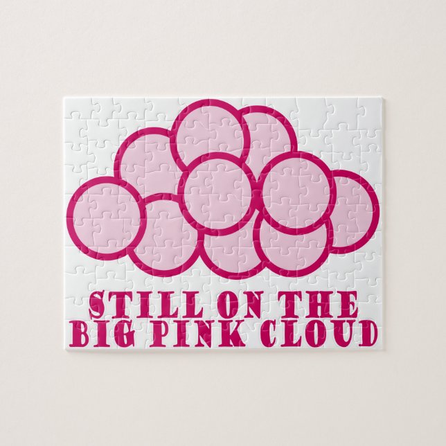 Big Pink Cloud Jigsaw Puzzle (Horizontal)