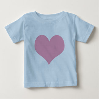 Big Pink Love Heart Baby T-Shirt