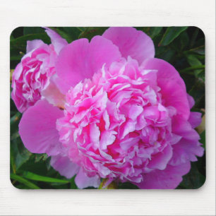 Big Pink Peony Mouse Pad