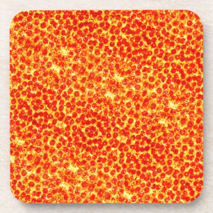 Big Pizza Pattern Coaster