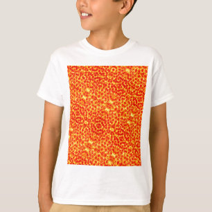 Big Pizza Pattern T-Shirt