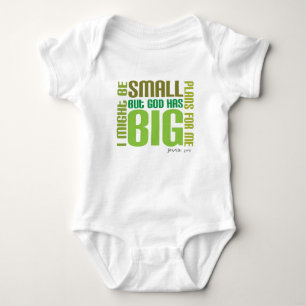 Big Plans Organic Christian baby creeper/vest Bodysuit