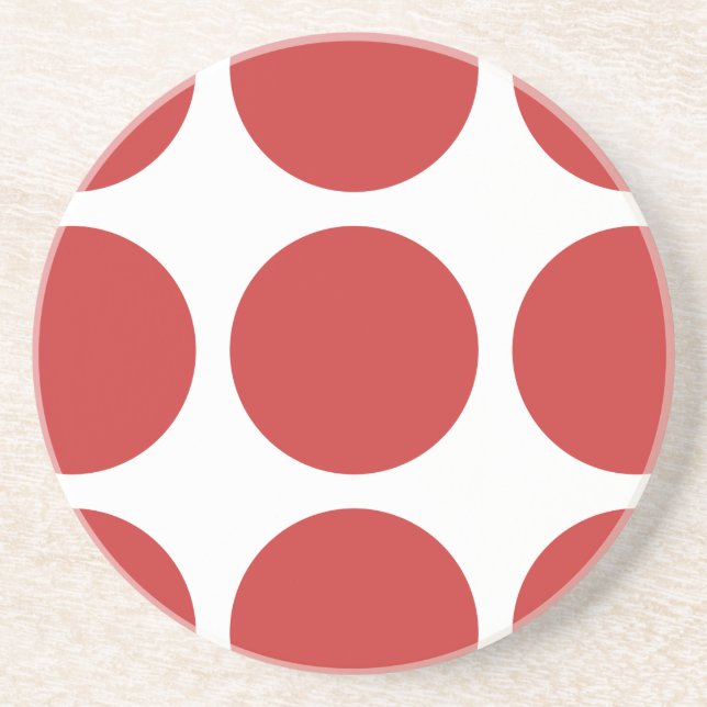 Big Polka Dots Coaster (Front)