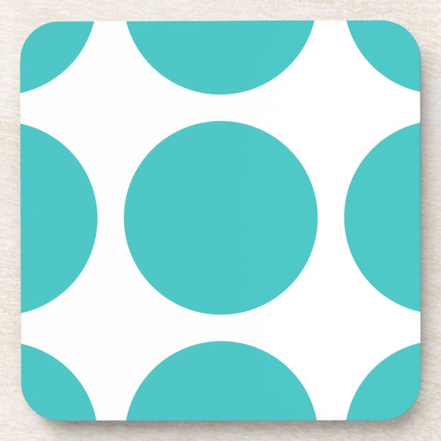 Big Polka Dots Coasters (Front)