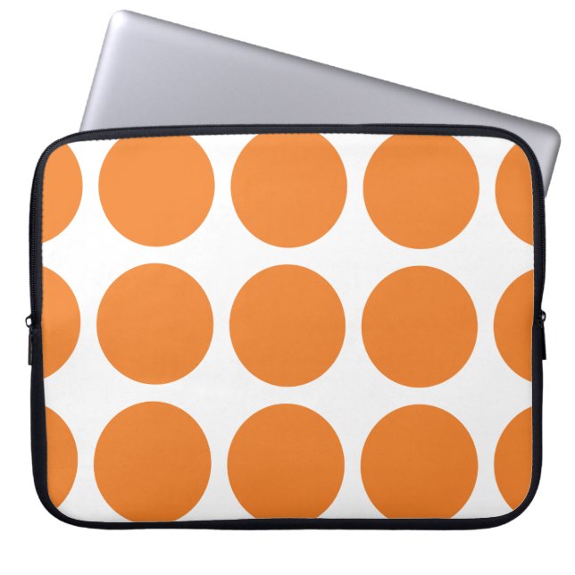 Big Polka Dots Electronics Sleeve (Front)