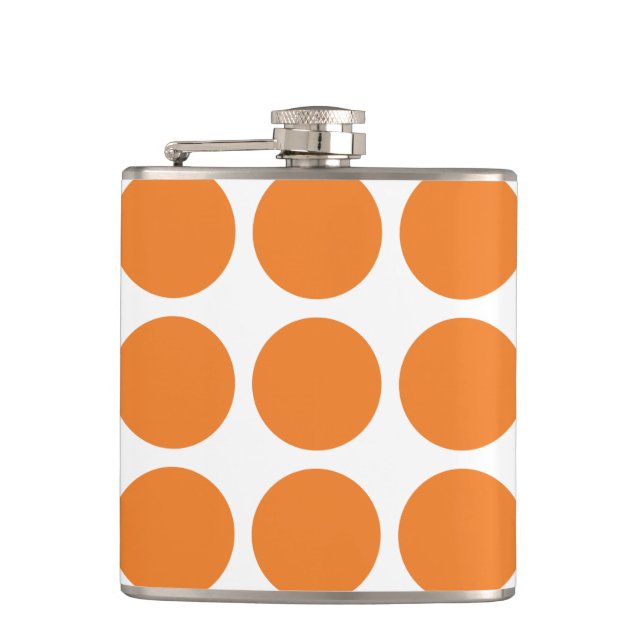 Big Polka Dots Flask (Front)