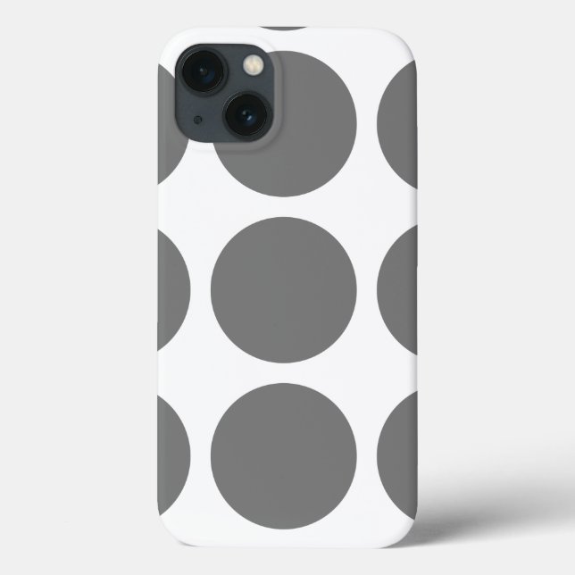 Big Polka Dots iPad BT Case (Back)