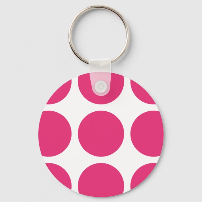 Big Polka Dots Keychain (Front)