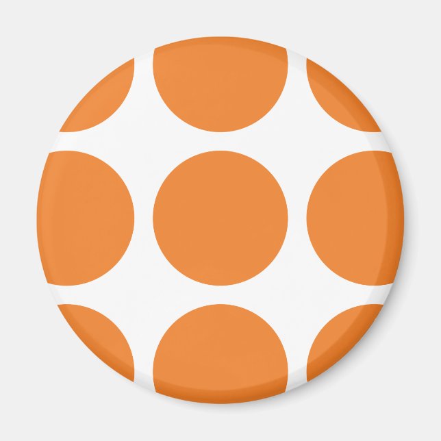 Big Polka Dots Magnet (Front)