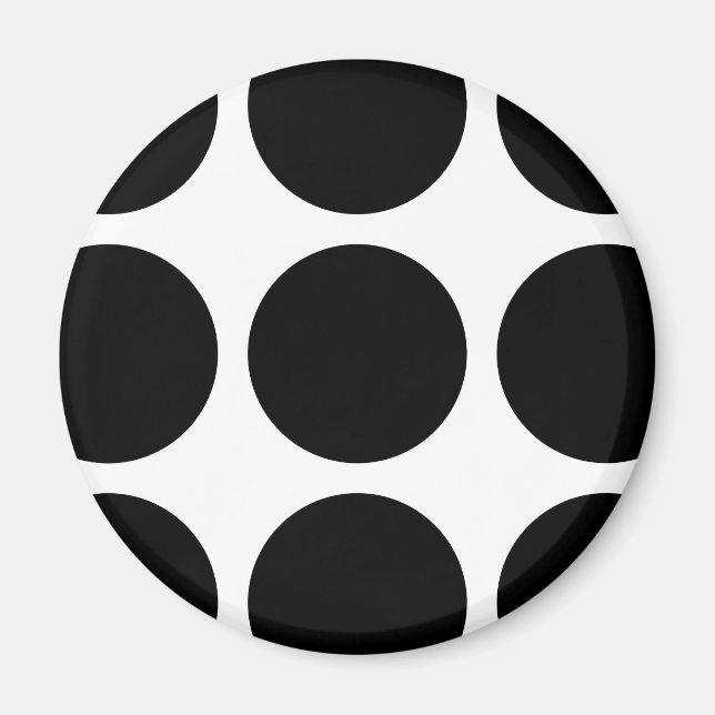 Big Polka Dots Magnet (Front)