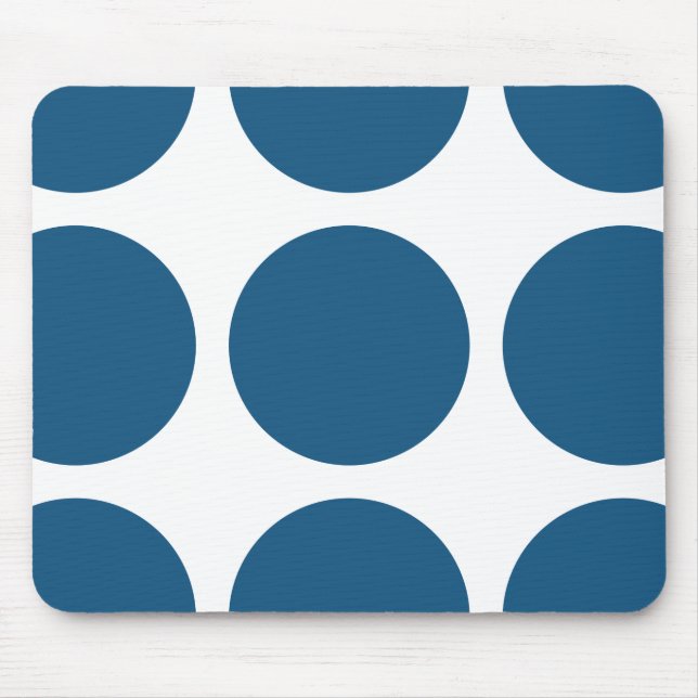 Big Polka Dots Mousepad (Front)