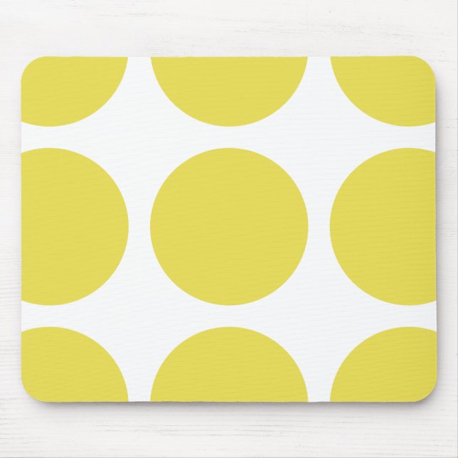 Big Polka Dots Mousepad (Front)