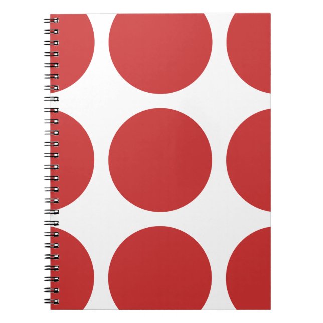 Big Polka Dots Notebook (Front)