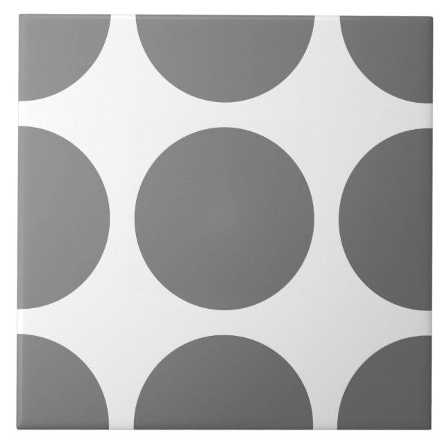 Big Polka Dots Tile (Front)